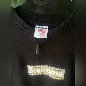 SUPREME x BURBERRY TEE
